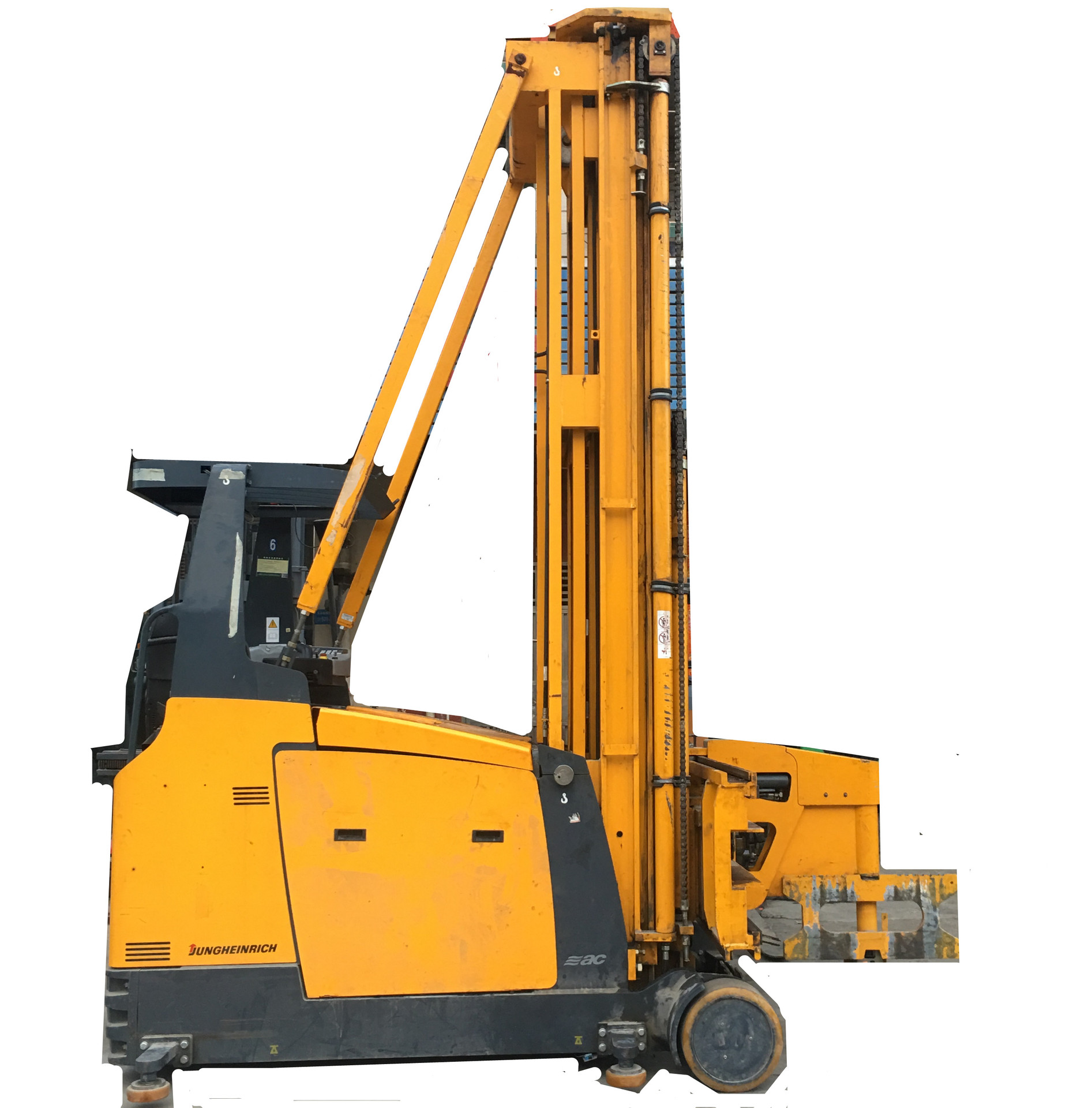 三向叉车 10米三向叉车 永恒力三向叉车出租 升高10米窄通道叉车