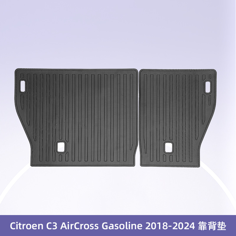 Europa para CITROEN C3 AirCross Combustible 18 - 24 3D TPE Cojín de pie para automóviles