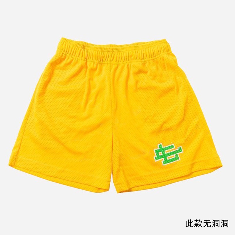 Pantalones deportivos estadounidenses para hombres y mujeres, pantalones de acondicionamiento de verano, pantalones de malla transpirables, sueltos, secos rápidos, pantalones de pareja.