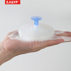 Japanese soft rubber hair comb for men and women, scalp cleaning massage comb, bathroom head itch relief hair scratcher, hair comb