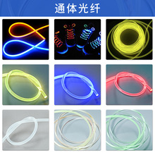 环境七彩导光条Light guide通体光纤鼠标垫发光条汽车氛围灯灯条
