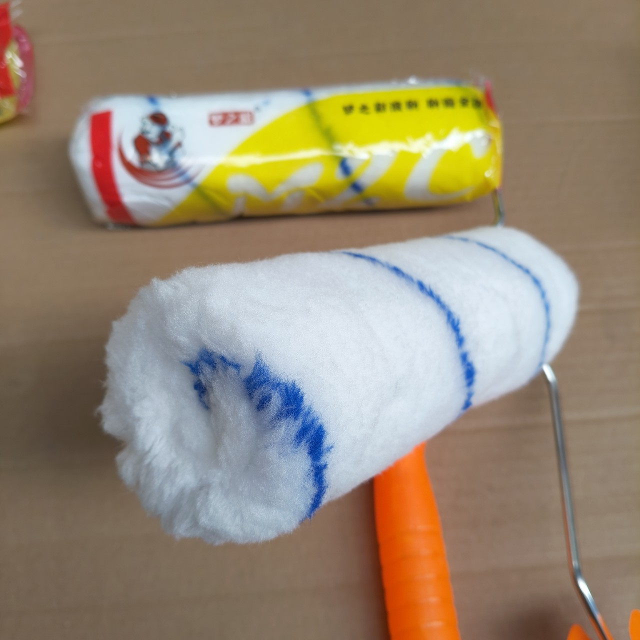 批发9寸加厚蓝条无死角滚筒刷滚筒涂料滚子