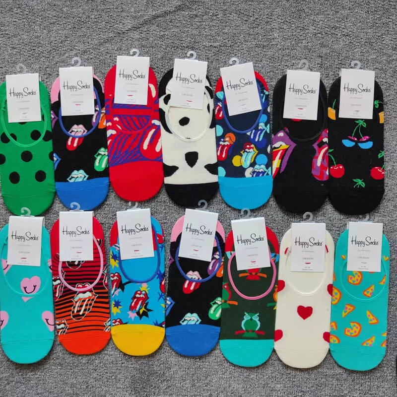 Happy Socks for Men and Women, Couple's Short Socks, Fun Boat Socks, New Cute Socks, Special Price, Pure Original Export, Free Shipping Happy Socks for Men and Women, Couple's Short Socks, Fun Boat Socks, New Cute Socks, Special Price, Pure Original Export, Free Shipping