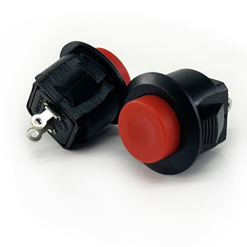 Reset button switch anti-pry push normally open can be pushed to break normally closed open hole 14mm round reset button switch
