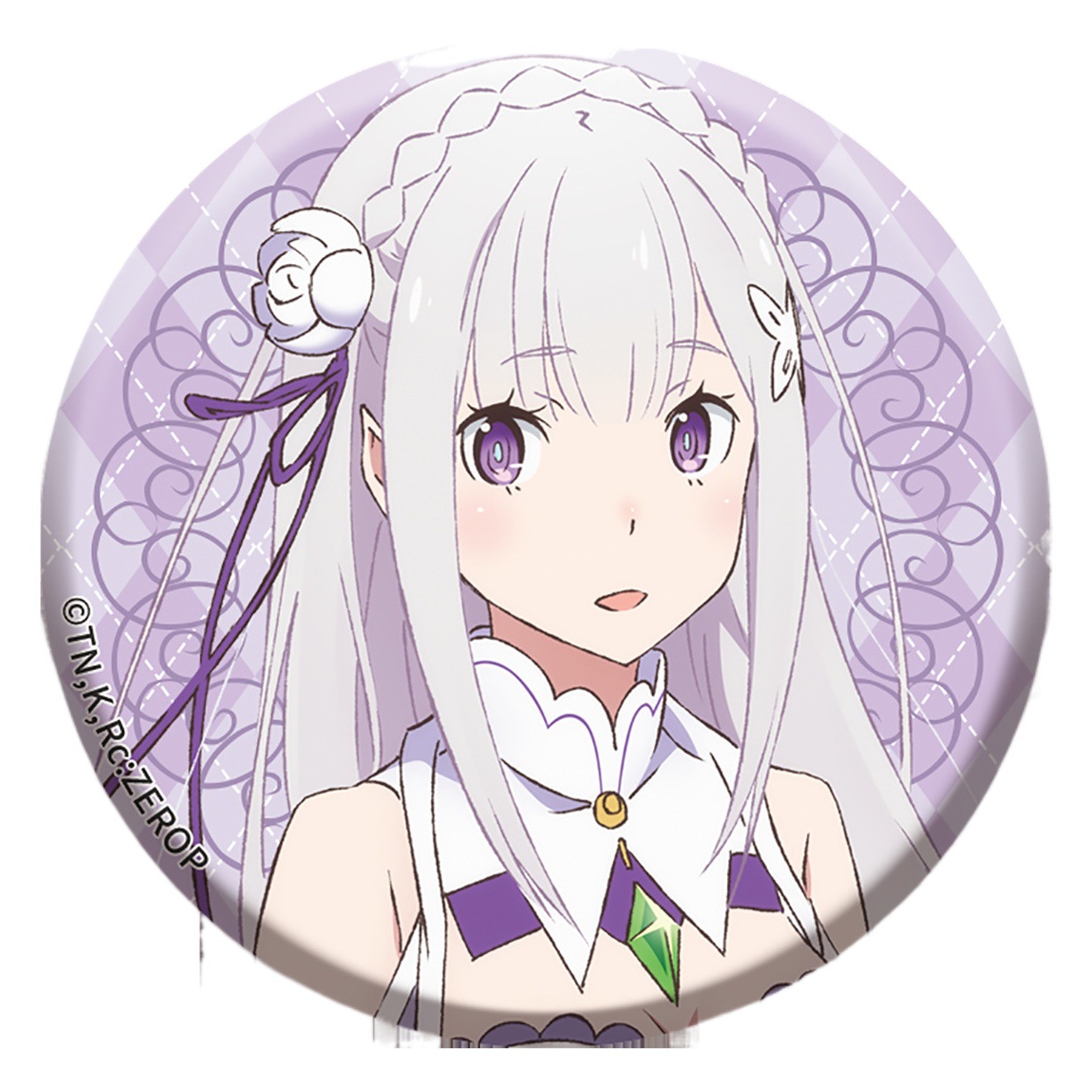 Xingbai 正規品 ゼロから始める異世界生活バッジ レム・エミリア ジョイント