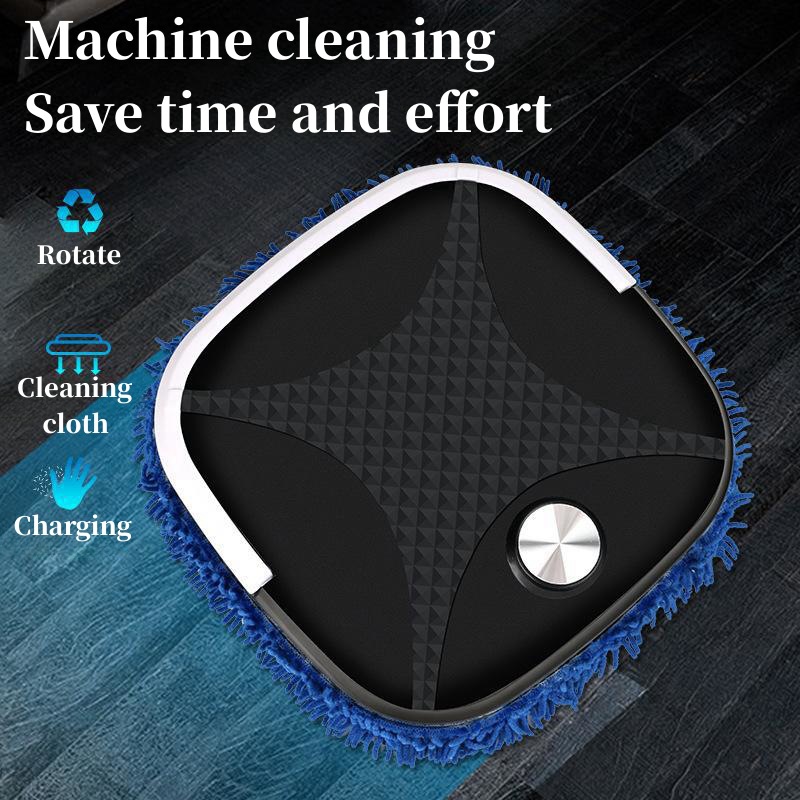 Factory Direct Sales Mopping Robot Wet and Dry Lazy Mopping Machine Cleaning Machine Gift Cross-Border Wholesale