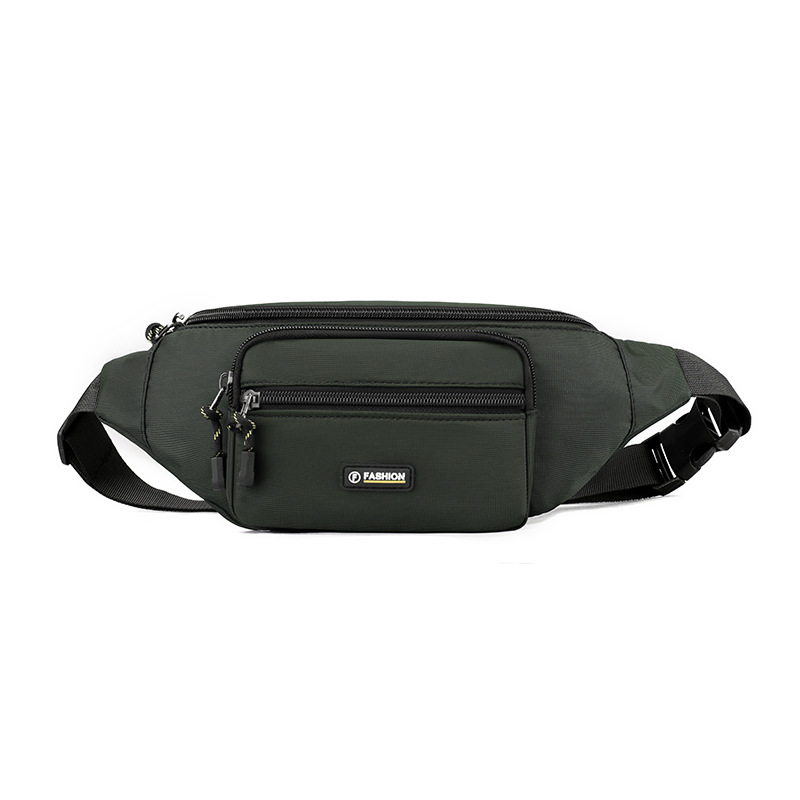 Bolso de cintura para hombre nuevo ocio bolso de hombro de viaje deportivo ligero de nylon montar en el pecho mochila de gran capacidad