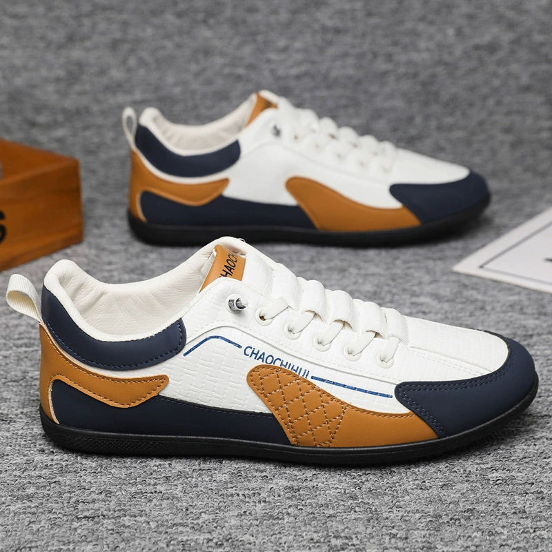 Обувь Lefu Мужская весна 2025 года лето новая мягкая, противоскользящая, легкая бобовая обувь для вождения бизнес-повседневная кожаная обувь