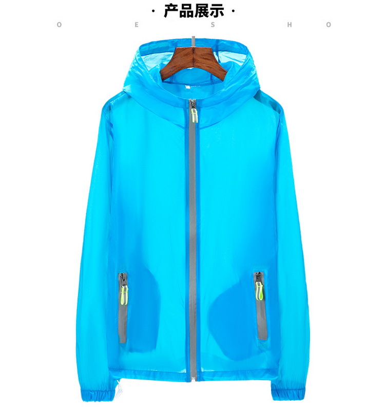 Cremallera reflectante para hombres talla grande ropa de protección solar pareja ropa de piel al aire libre ropa de pesca imagen impresa logo image 11