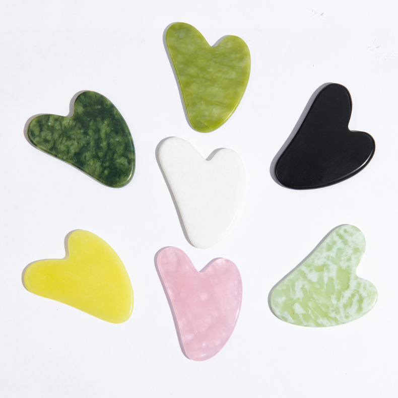 Jade Scraping Board Facial Beauty Xiu Jade Scraping Board Massager Whole Body Universal Meridian Household Horn Scraping Board