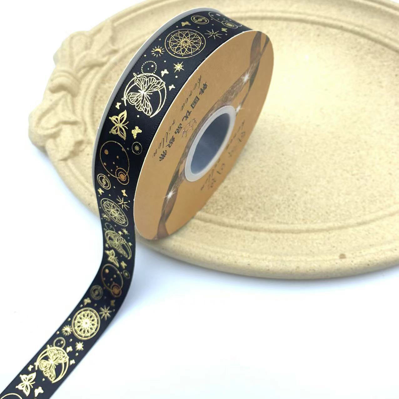 Negro * 48 yardas/rollo * 25mm