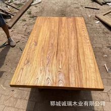 北方实木老门板榆木大板复古做旧风楼梯踏步板整张风化老榆木板材