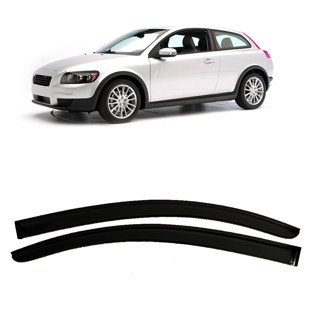 Volvo Window Visor For Volvo C30 2008-2013 Side Window Deflectors (Rain shield) - for-volvo-c30-2008-20132pcs
