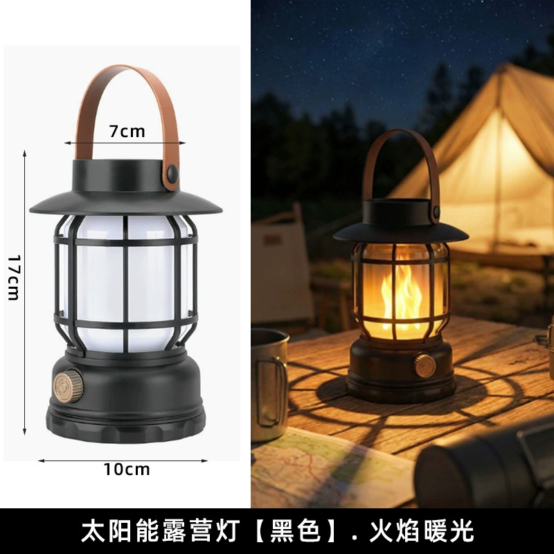 Universal tent for camping solar-powered, travel handheld lights