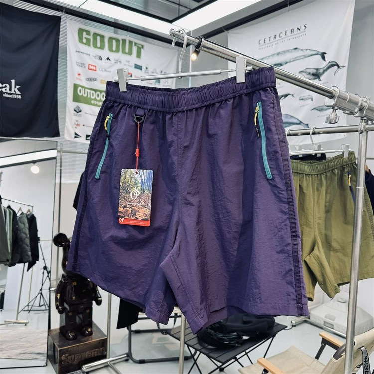 2026 Summer Dopamine Unisex Japanese Style Loose Outdoor Mountain Wear-Resistant Water-Repellent Breathable Quick-Dry Shorts