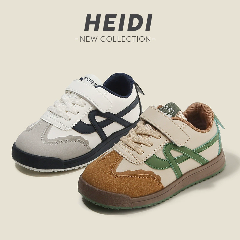 Детская обувь для арганда 2025 весной и осенью спортивная обувь для мальчиков повседневная доска обувь для девочек маленькая белая обувь мягкая подошва детская обувь для нравов