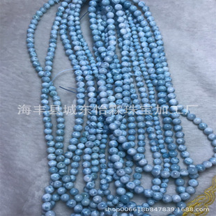 Larimar ������Ӻ��yʯ��Ȧ�ִ� �~ᘼ{�}ʯ ������ 108�w����