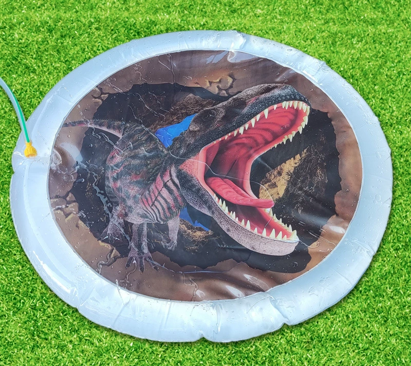 Трансграничный новый завод прямых продаж 3D узор ПВХ надувной коврик для распыления воды газон развлечения интерактивная игрушка для распыления воды