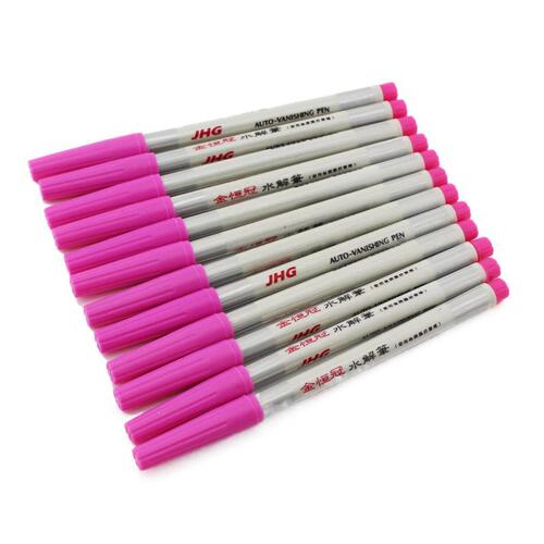 Jinhengguan hydrolysis pen air-dissolving water-soluble automatic disappearing fade pen cross stitch leather fabric