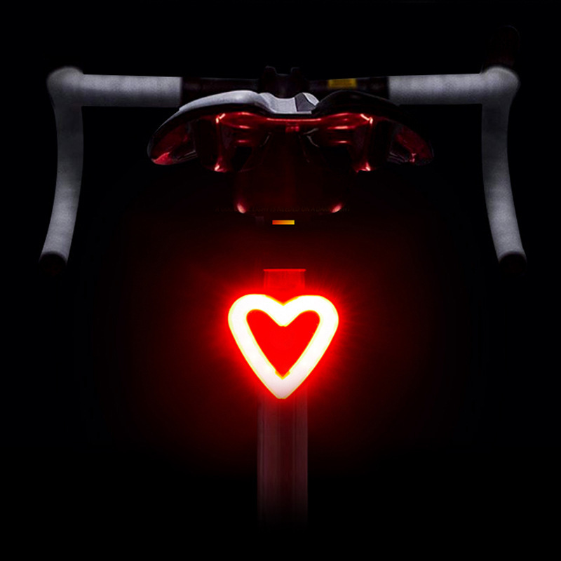 Bicycle Light Tail Light Rechargeable Night Riding Light Mountain Bike Riding Light Warning Equipment Accessories Bicycle Road Bike Rear Light