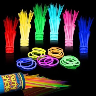 Disposable colorful light stick, flashing bracelet, wholesale