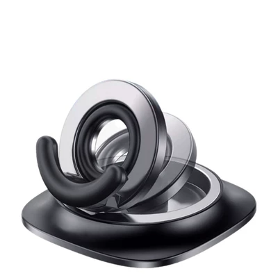 Car phone holder, dashboard mount, rotatable and foldable