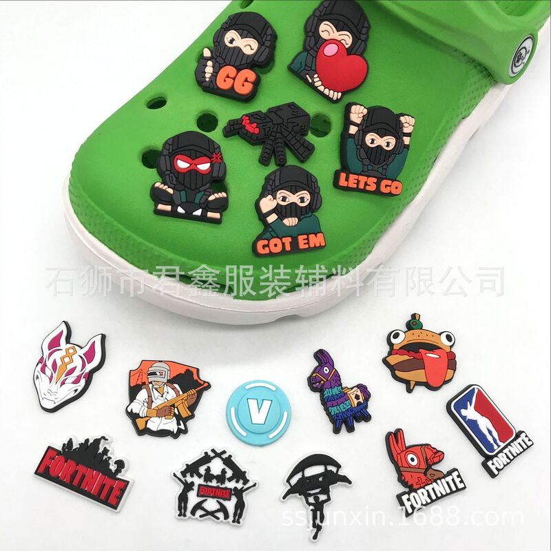 Junxin Shoe Buckle Hole Shoe Accessories DIY Shoe Accessories Fortress Night Flower Buckle Shoe Flower fortnite Shoe Buckle Junxin Shoe Buckle Hole Shoe Accessories DIY Shoe Accessories Fortress Night Flower Buckle Shoe Flower fortnite Shoe Buckle