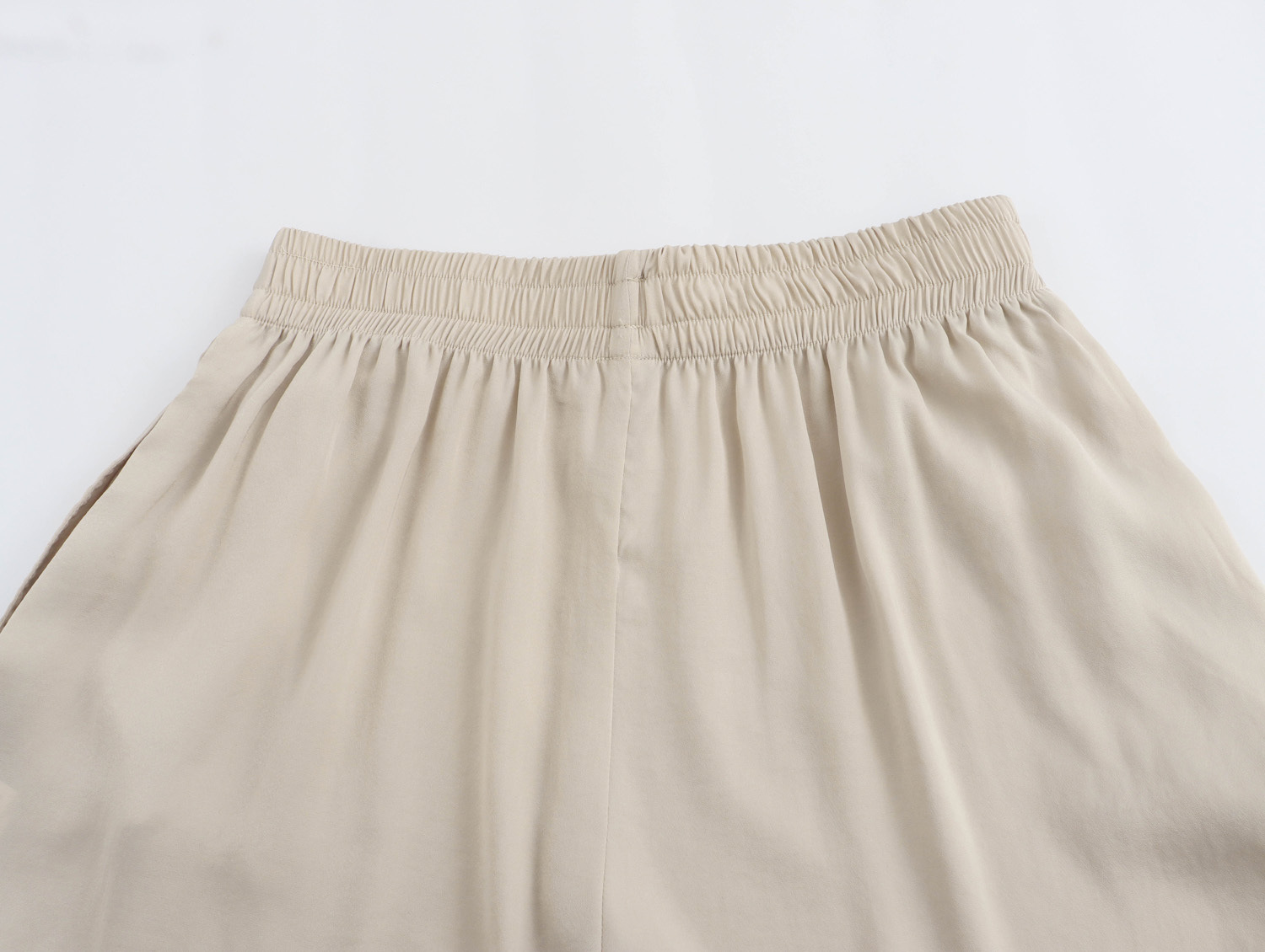 Women's 2024 Summer New Style Elastic Waist Fashion Wide Leg Pants_voghion.com