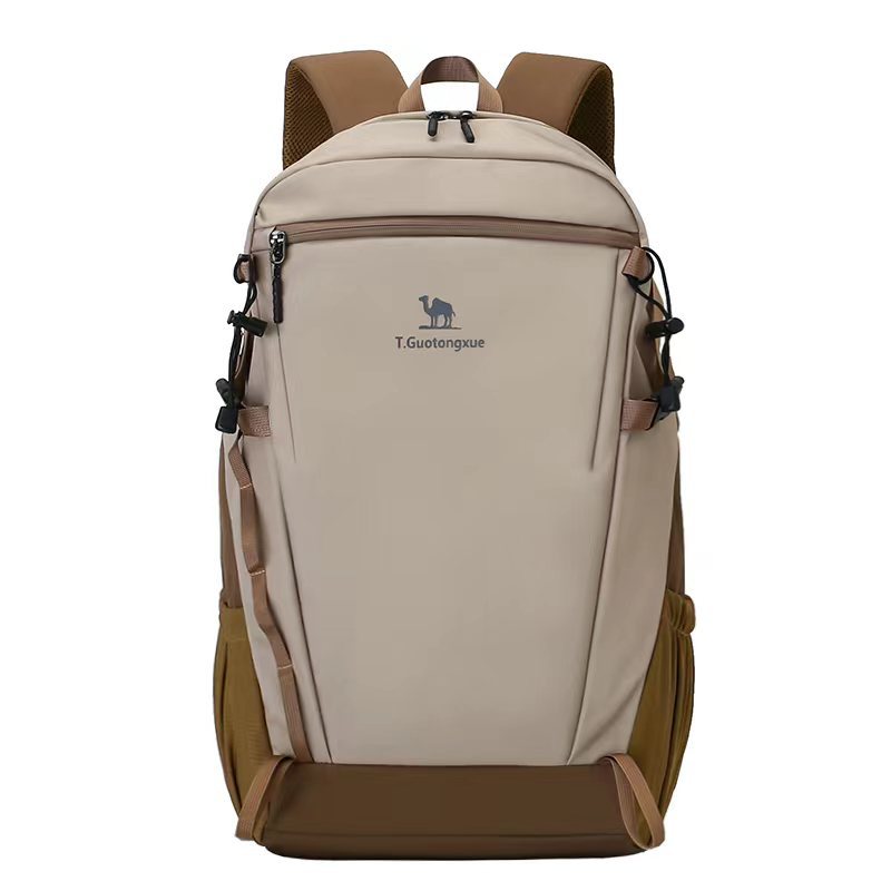 Camello con mochila de gran capacidad mochila de montaña al aire libre para estudiantes universitarios, mochila de ocio ligera