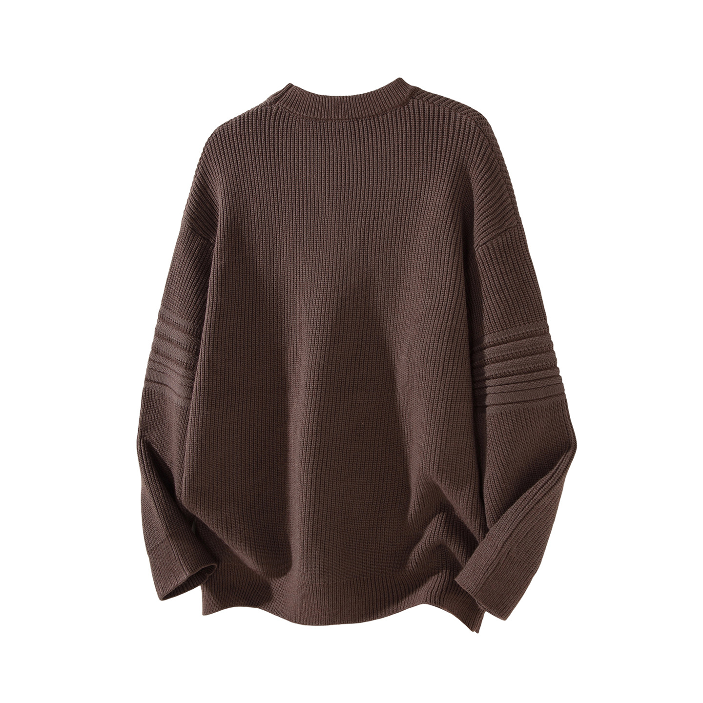 Pullover mit Rundhalsausschnitt im entspannten Stil für Männer, College-Studenten, vielseitiger, trendiger Modepullover, Preiskontrolle 119_voghion.com