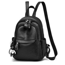 跨境外贸双肩包女软皮小背包女学生女包可代贴标签工厂一件代发