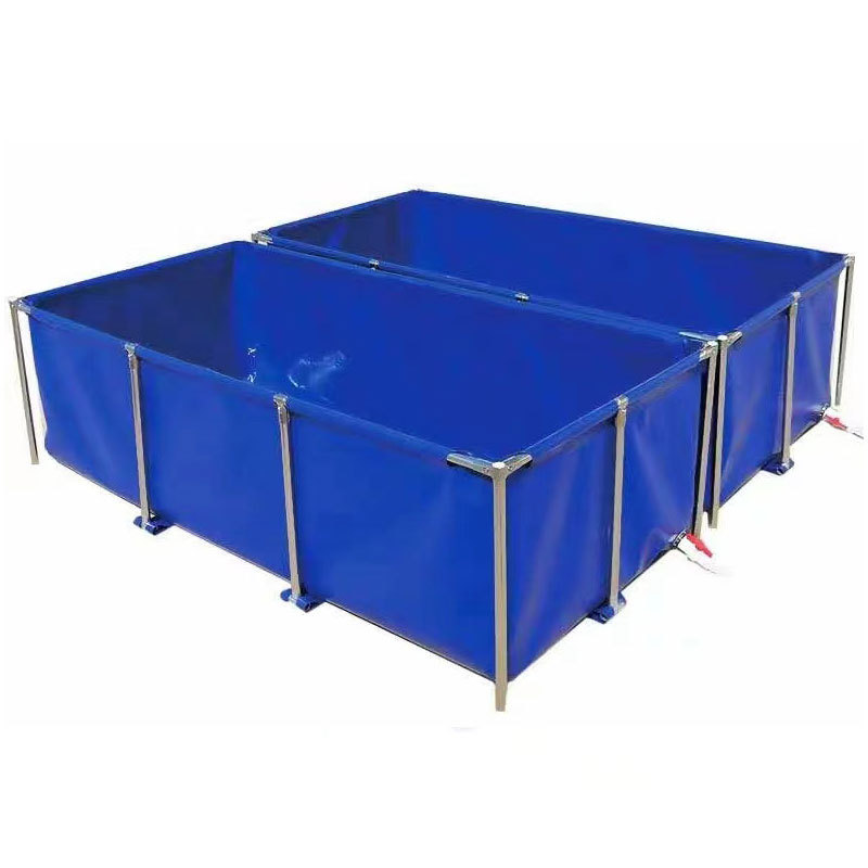 户外刀刮布养殖水池加厚帆布鱼虾池防渗漏蓄水池帆布方形鱼池