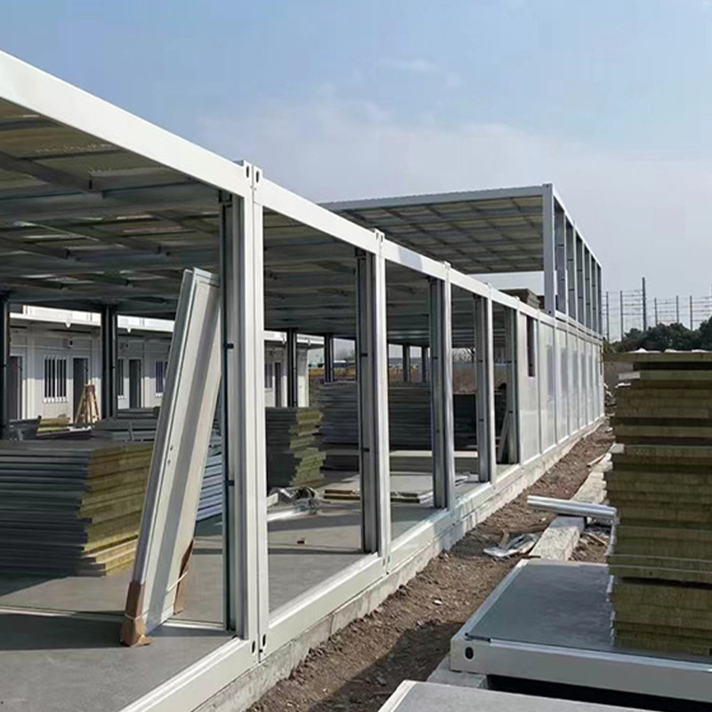 Oficina de contenedores, casa completa, habitación de caja ensamblada, casa residencial, casa de juntas móvil, casa simple