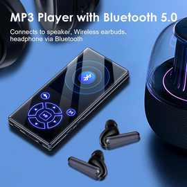 2026爆款音乐mp3 player蓝牙触屏播放器希伯来语言mp4厂家收音机