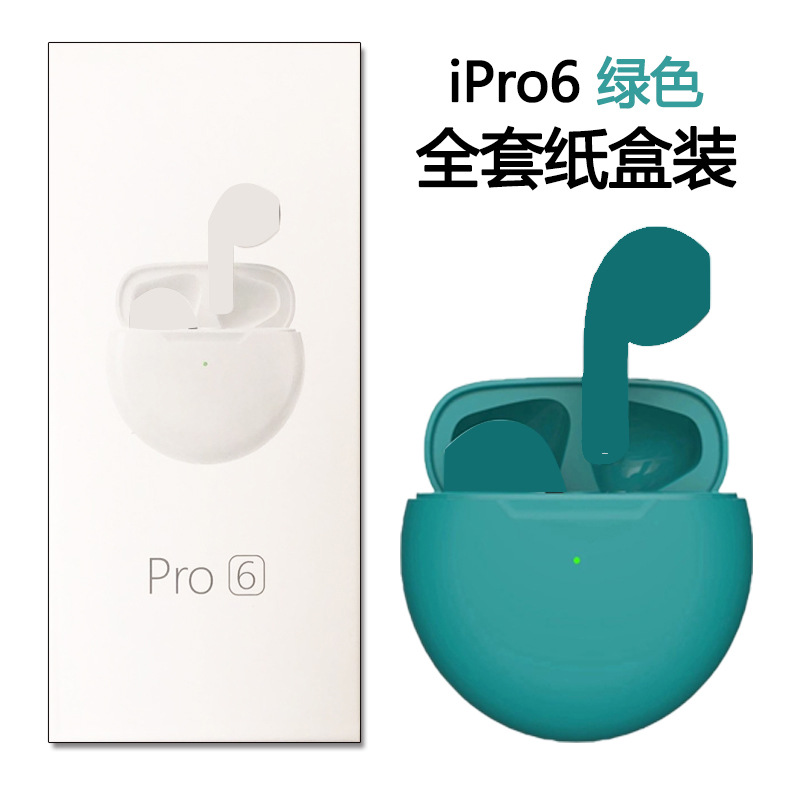 Nuevo comercio exterior transfronterizo pro4/pro6 auriculares Bluetooth J6 TWS auriculares inalámbricos H18 comercio electrónico calidad de venta caliente