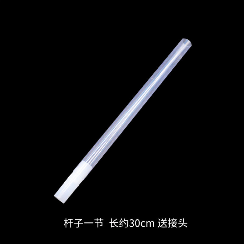婚庆节日开业气球路引立柱注水底生日派对气球拱门30cm水晶杆装饰|undefined