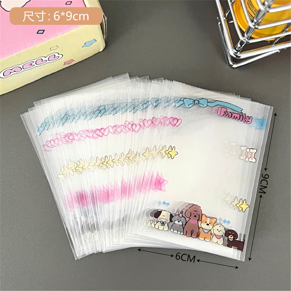 Tengyi nuevo original de dibujos animados lindo titular de la tarjeta pequeña chica estrella aidou foto protección tarjeta película bolsa de embalaje al por mayor