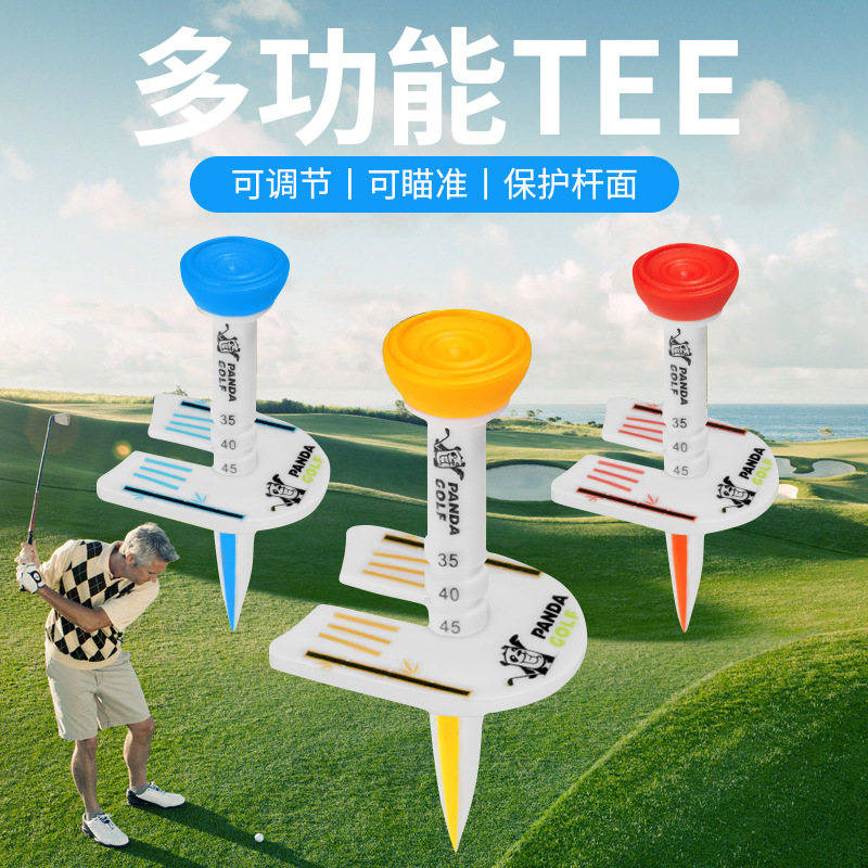 FUENTE Suministro directo de fábrica en stock suministro de golf TEE Golf limit Ball nail Golf tee cross-border caliente