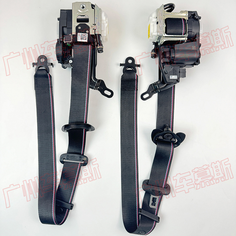 BMW High Quality Comfortable Car Seatbelt for BMW Black (Car seat belt) - transparent-black