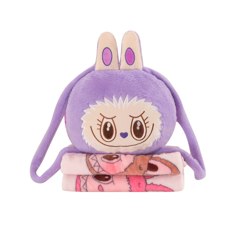 Cartoon duvet, backpack, universal cute pillow