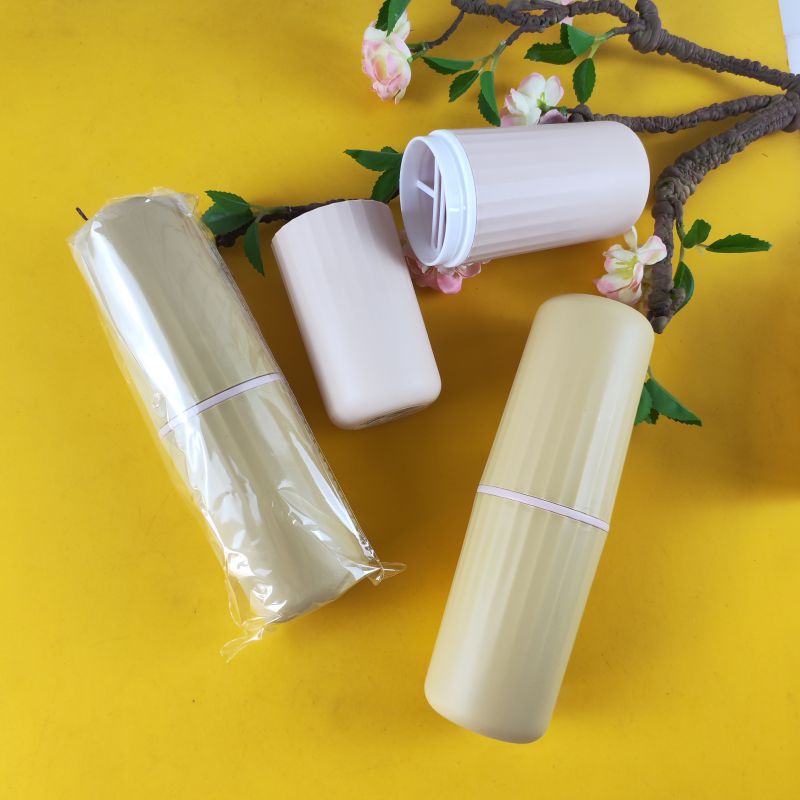 Portable Travel Toothbrush Case With Cup And Storage Container_voghion.com