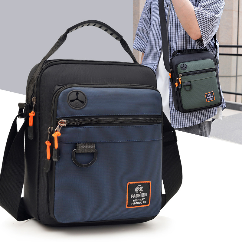 Kişi üçün çiyin çantası, yüngül Oxford parça crossbody model