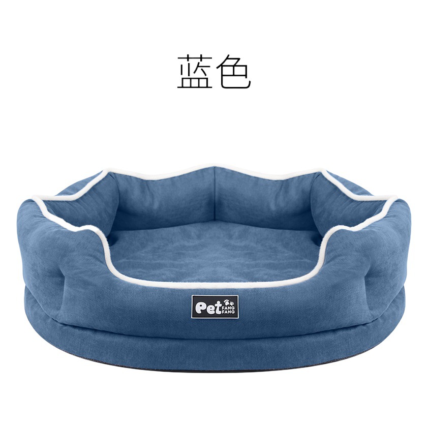 Colchón de mascotas perrera gato al por mayor espuma memoria extraíble y lavable Lisi terciopelo nido mascota