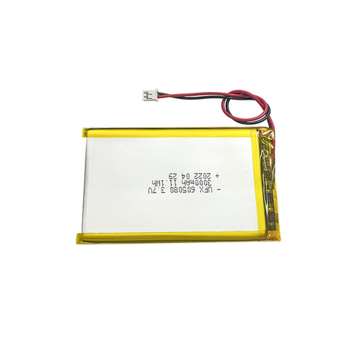 UFX605080 3.7V 3000mah polymer lithium battery camping light night fishing light hand warmer