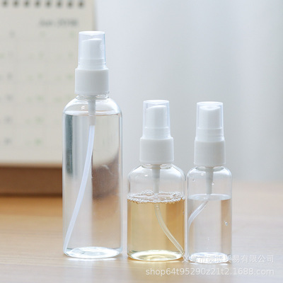 undefined6 transparent Spray bottle Replenish water Cosmetic bottles travel Portable Take it with you Plastic Perfume Separate bottling Spray bottleundefined