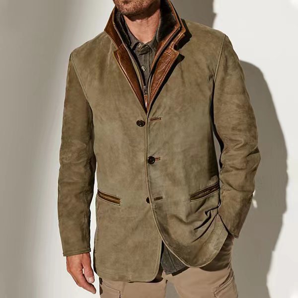 Cross-Border New Heavy-Duty Vintage Michigan Work Jacket for Men and Women Retro American Casual Jacket Cross-Border New Heavy-Duty Vintage Michigan Work Jacket for Men and Women Retro American Casual Jacket