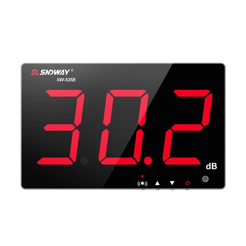 深达威壁挂式分贝仪噪音计 测量噪音仪噪声音量测试SW-525A/525B