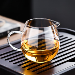 高硼硅玻璃公杯玻璃公道杯滤网套装茶海玻璃分茶器家用功夫茶具
