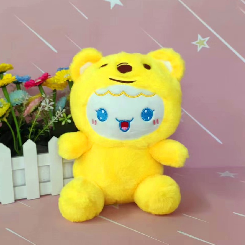 Juguetes de peluche lindos muñecas de frutas almohada muñeca agarra muñeca boda tira muñeca de tela muñeca estand juguetes regalos