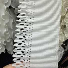 跨境热销复古服装裙摆洛丽塔棉布白色家居服装花边辅料厂家批发